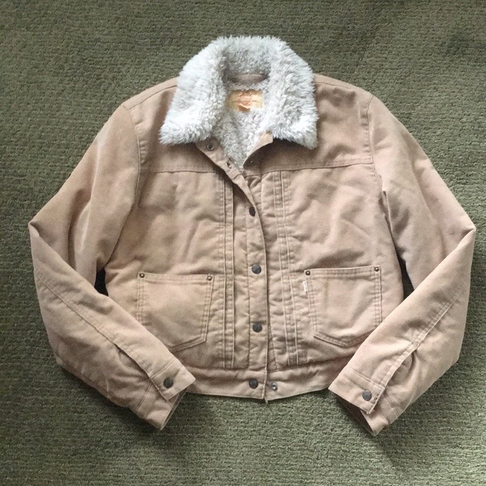 Levi's lined corduroy jacket